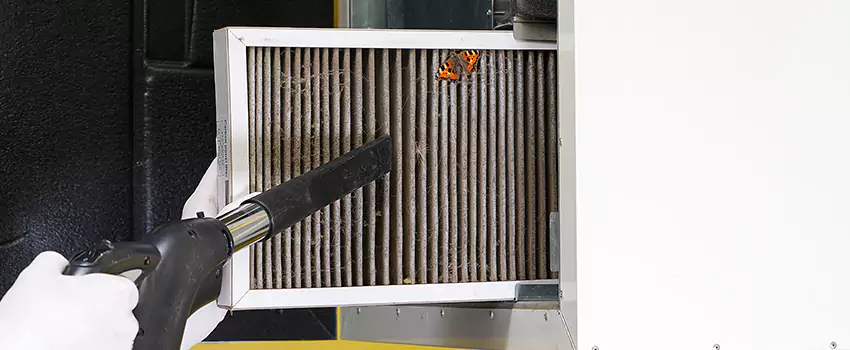 Clogged Air Duct Cleaning Process in North Ogden, UT