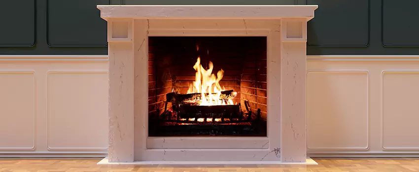 Decorative Electric Fireplace Installation in North Ogden, Utah